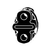 Кронштейн крепления выхлопной магистрали