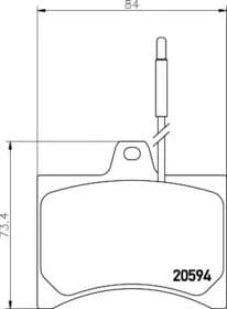 Гальмівні колодки