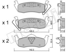 Гальмівні колодки