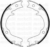 Колодки ручника