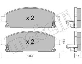 Тормозные колодки