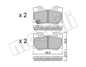 Гальмівні колодки Гальмівні колодки