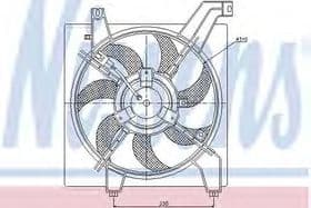Вентилятор системы охлаждения двигателя Вентилятор системы охлаждения двигателя