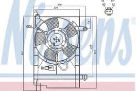 Вентилятор системи охолодження двигуна