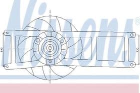 Вентилятор системы охлаждения двигателя Вентилятор системы охлаждения двигателя