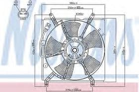 Вентилятор системы охлаждения двигателя Вентилятор системы охлаждения двигателя
