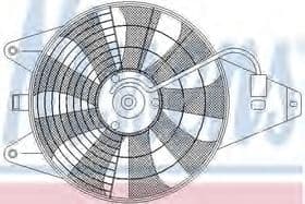 Вентилятор радиатора кондиционера