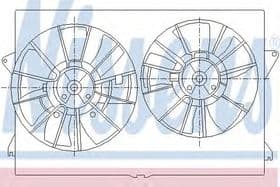 Вентилятор системи охолодження двигуна