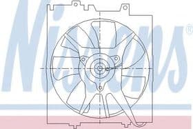 Вентилятор радіатора кондиціонера