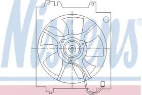 Вентилятор радіатора кондиціонера