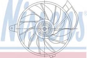 Вентилятор радіатора кондиціонера