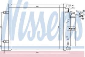 Радиатор кондиционера