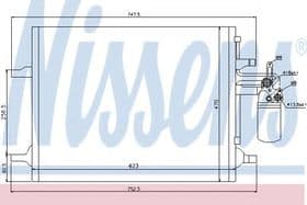 Радиатор кондиционера Радиатор кондиционера