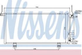 Радиатор кондиционера