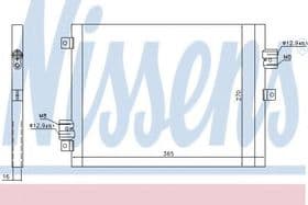 Радиатор кондиционера