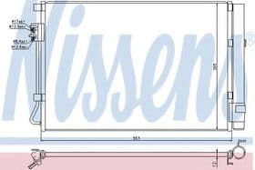 Радиатор кондиционера Радиатор кондиционера