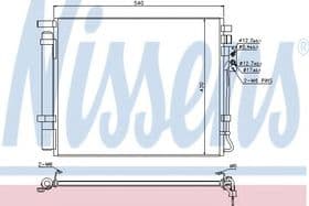 Радиатор кондиционера