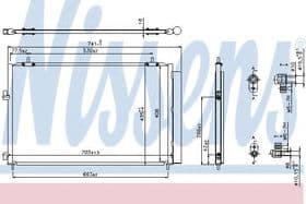 Радіатор кондиціонера