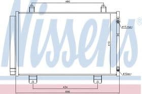 Радиатор кондиционера