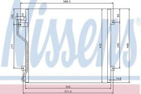 Радиатор кондиционера