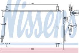 Радиатор кондиционера