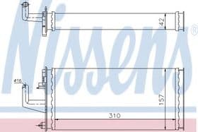 Радиатор печки Радиатор печки