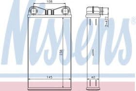 Радиатор печки