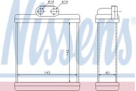 Радиатор печки