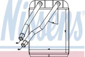 Радиатор печки