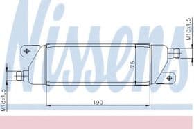 Масляный радиатор двигателя