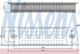 Масляный радиатор двигателя