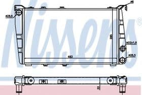 Радіатор охолодження двигуна Радіатор охолодження двигуна
