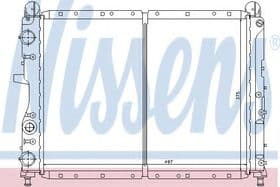 Радіатор охолодження двигуна Радіатор охолодження двигуна