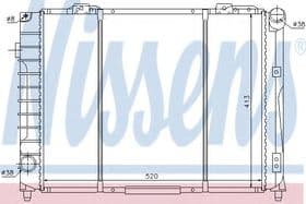 Радіатор охолодження двигуна