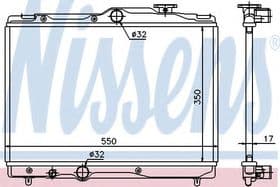 Радіатор охолодження двигуна