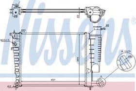 Радіатор охолодження двигуна