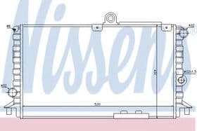 Радиатор охлаждения двигателя Радиатор охлаждения двигателя