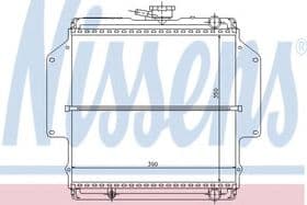 Радиатор охлаждения двигателя Радиатор охлаждения двигателя