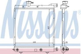 Радиатор охлаждения двигателя Радиатор охлаждения двигателя