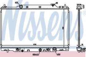 Радіатор охолодження двигуна