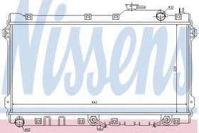 Радіатор охолодження двигуна Радіатор охолодження двигуна