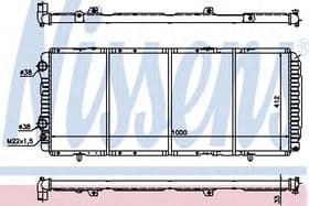 Радиатор охлаждения двигателя Радиатор охлаждения двигателя