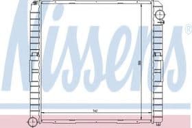 Радиатор охлаждения двигателя