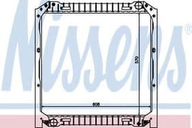 Радіатор охолодження двигуна