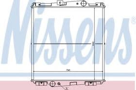 Радиатор охлаждения двигателя