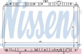 Радиатор охлаждения двигателя