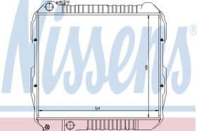 Радиатор охлаждения двигателя