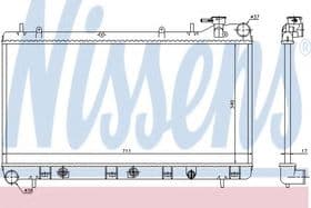 Радіатор охолодження двигуна Радіатор охолодження двигуна