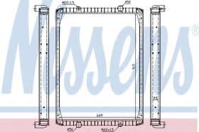 Радіатор охолодження двигуна