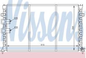 Радиатор охлаждения двигателя Радиатор охлаждения двигателя